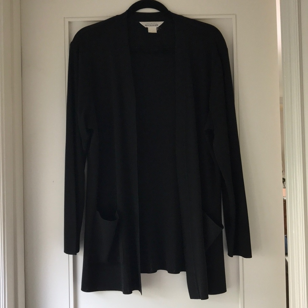 Black Misook Cardigan